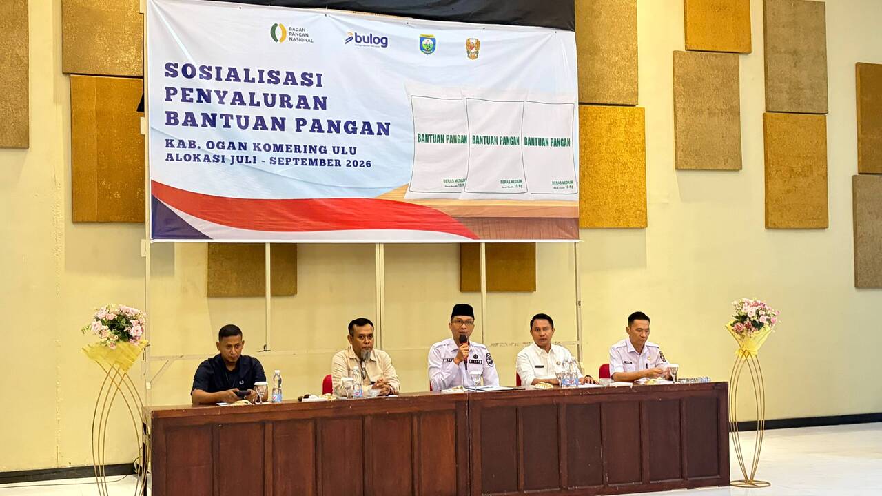 Bulog Siapkan 1.418 Ton Beras Bantuan Pangan Untuk Warga OKU