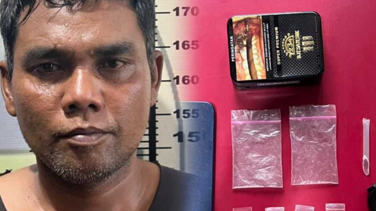 Nyamar Jadi Pembeli Unit Idik I Satresnarkoba Prabumulih Bekuk Pengedar di Kebun Karet, 9 Paket Sabu