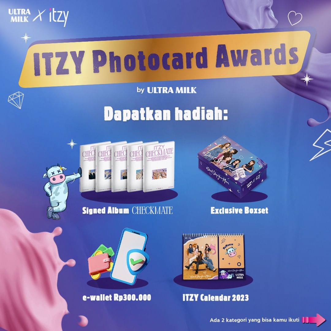 Yuk Berburu Hadiah dengan Membeli Ultra Milk x ITZY