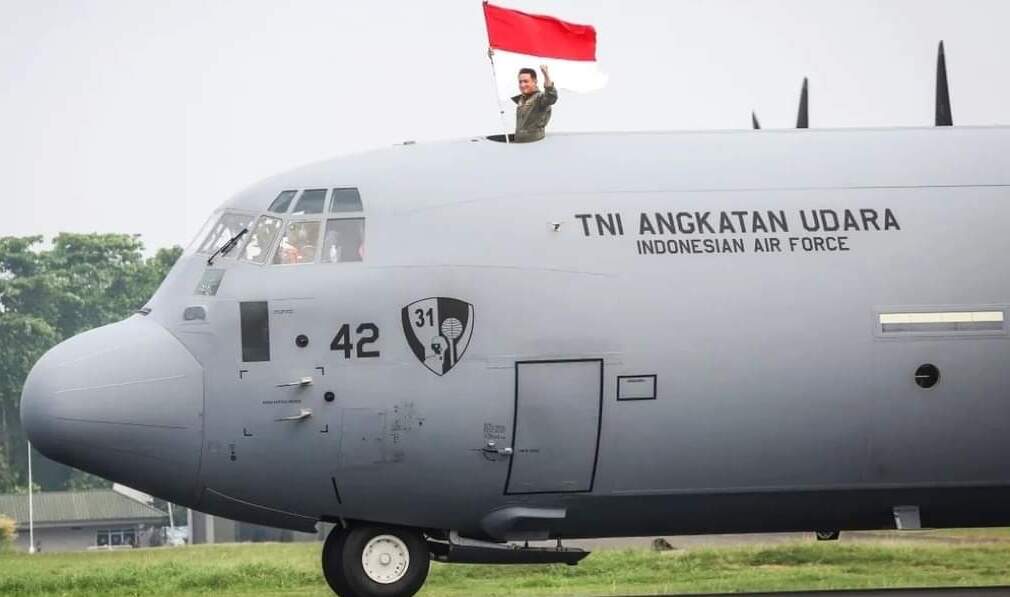Lima C-130J-30 Super Hercules  siapPerkuat Skadron Udara 31 TNI AU