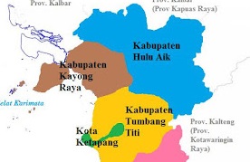 5 Kecamatan Gabung Daerah Otonomi Baru Kabupaten Hulu Aik Pemekaran Kabupaten Ketapang Provinsi Kalbar