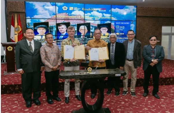 Duta Besar Ukraina Berbagi Pengalaman Diplomasi di Universitas Sriwijaya