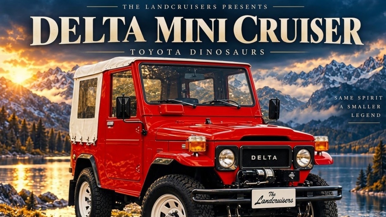 Langka dan Terlupakan, Delta Mini Cruiser Jadi Bab Unik Sejarah 4x4 Toyota. 