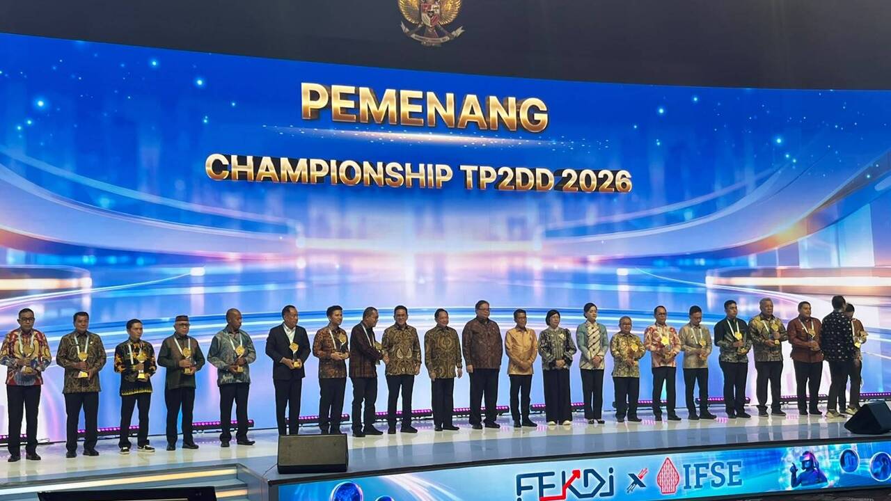 Sumatera Selatan Raih Predikat Provinsi Terbaik I TP2DD dan Terbaik II TPID Wilayah Sumatera 2026
