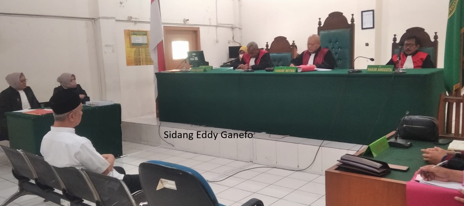 Majelis Hakim Tolak Eksepsi, Sidang Eddy Ganefo Masuki Tahap Pembuktian