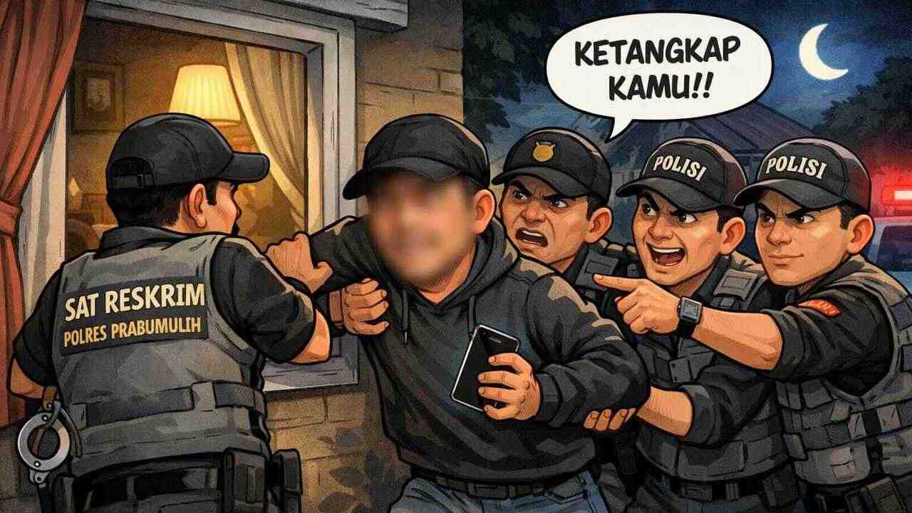 Curi HP Milik Mahasiswa, Seorang Buruh Ditangkap Tim Tekab Polres Prabumulih