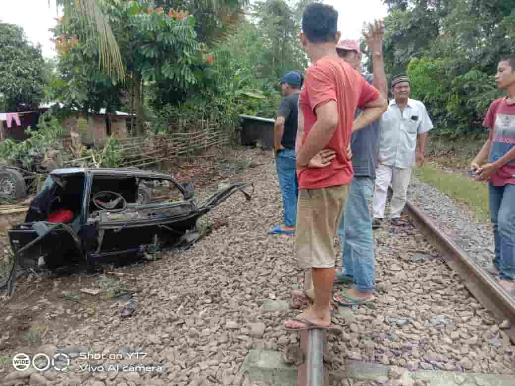 Ibu dan Anak Tewas Ditabrak Kereta Api di Kabupaten Lahat