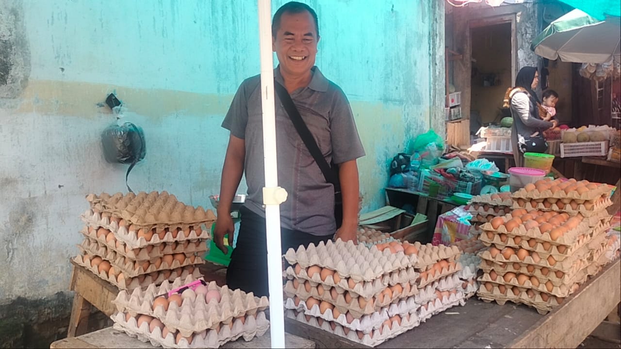 Harga Telur di Muara Enim Meroket