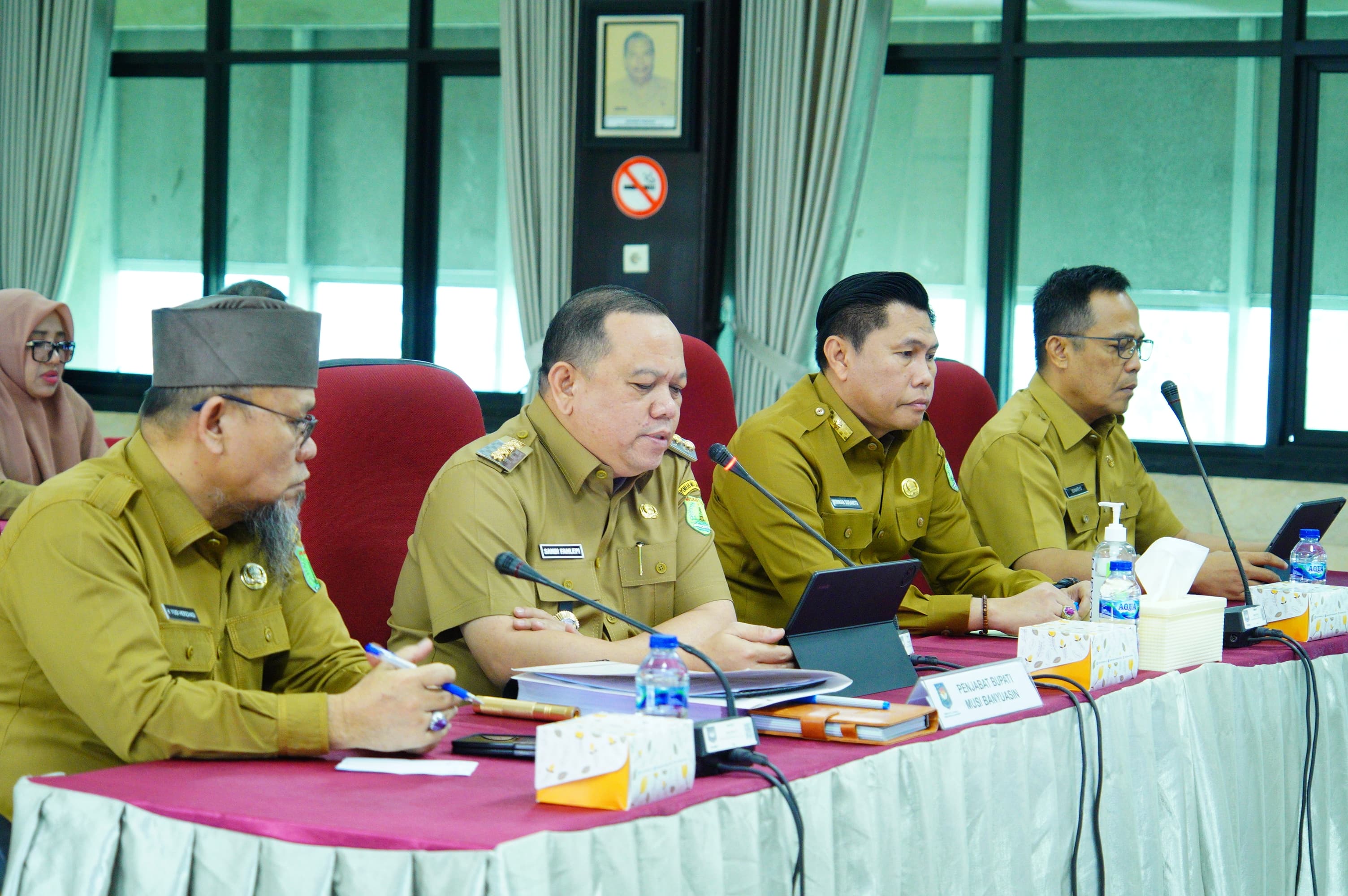 Ikut Evaluasi Kinerja Penjabat Kepala Daerah Triwulan I, Pj Bupati Muba Paparkan 10 Indikator Prioritas 