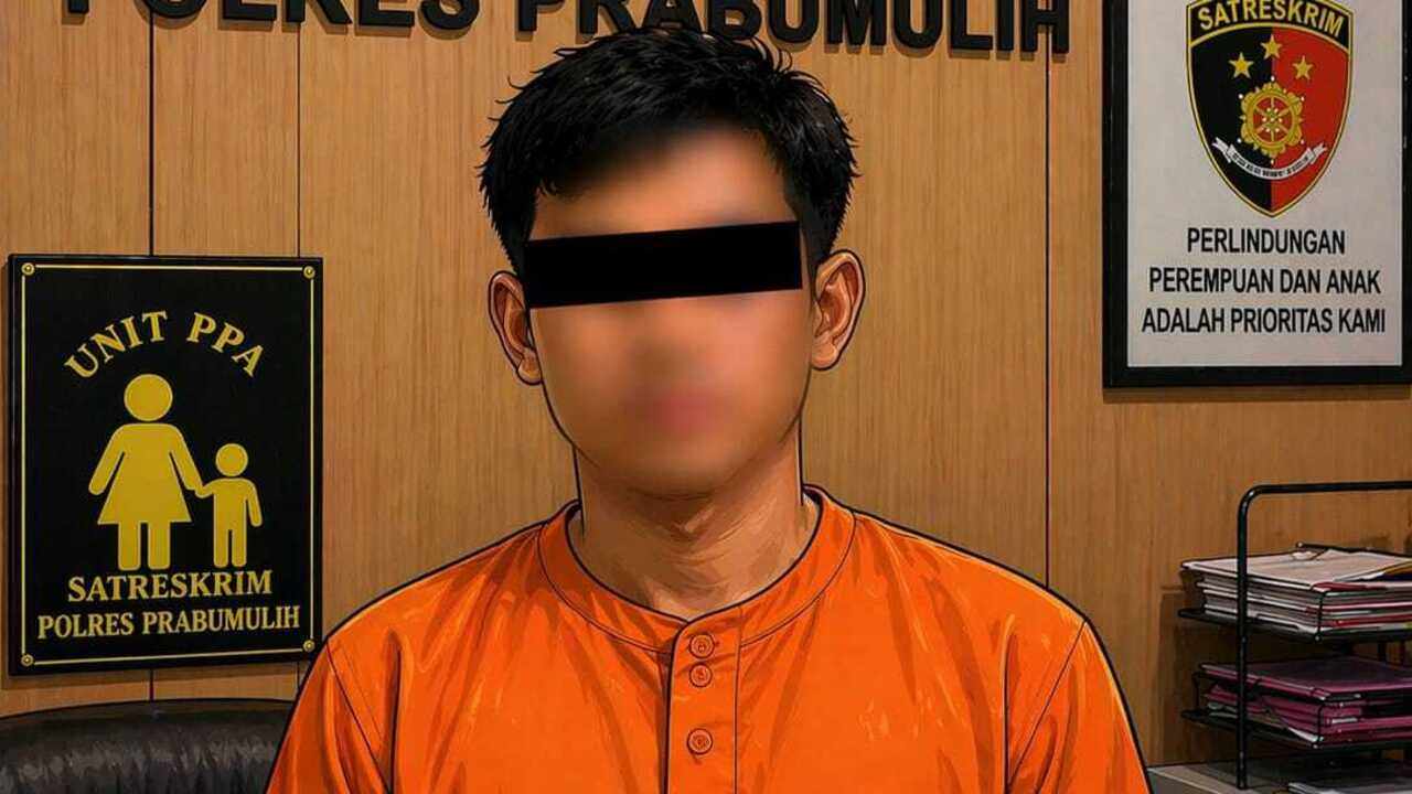 Cekoki ABG dengan Miras Lalu Dirudapaksa, Seorang Pria di Prabumulih Dibekuk Unit PPA Polres Prabumulih