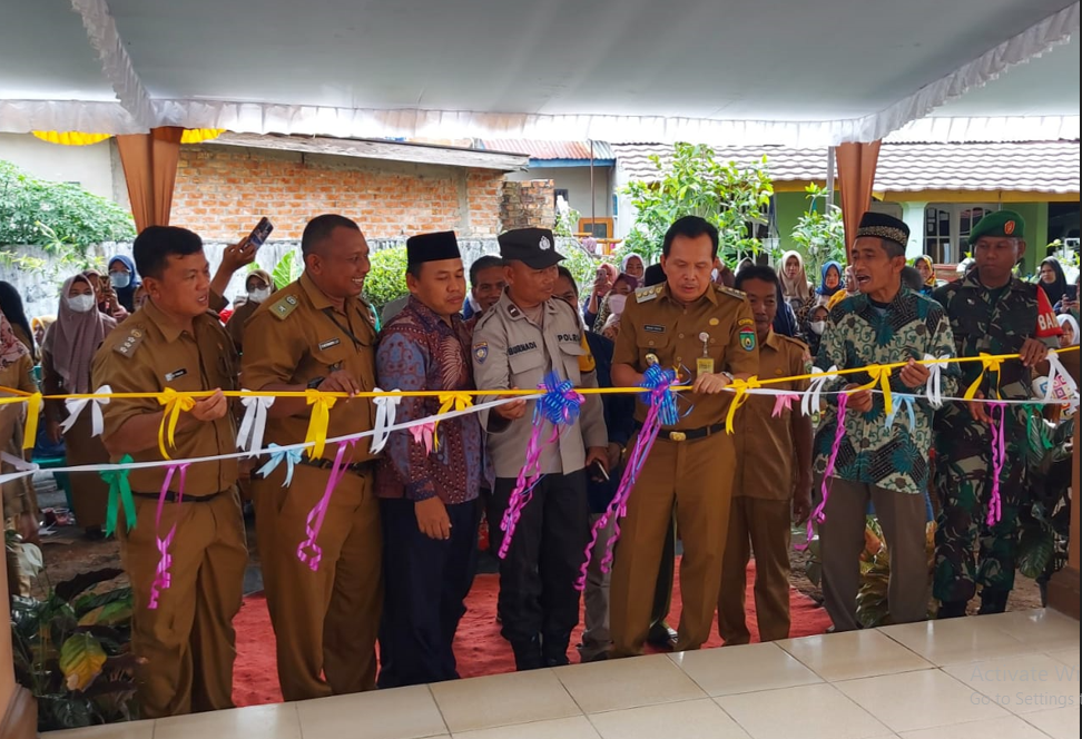 Resmi, Kelurahan Sukajadi Miliki Gedung Serba Guna