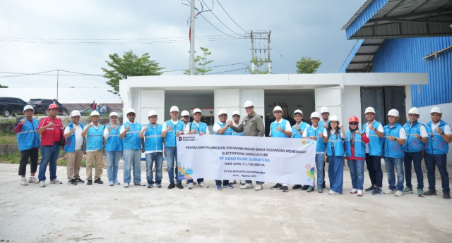 Semarak Kemerdekaan! PLN UP3 Jambi Energize Electrifying Agriculture 1.730 kVA untuk PT Agro Bumi Sumatera