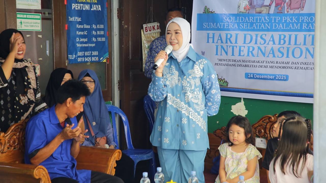 Feby Deru Dukung Pemberdayaan UMKM dan Aksesibilitas bagi Anggota Pertuni Sumsel