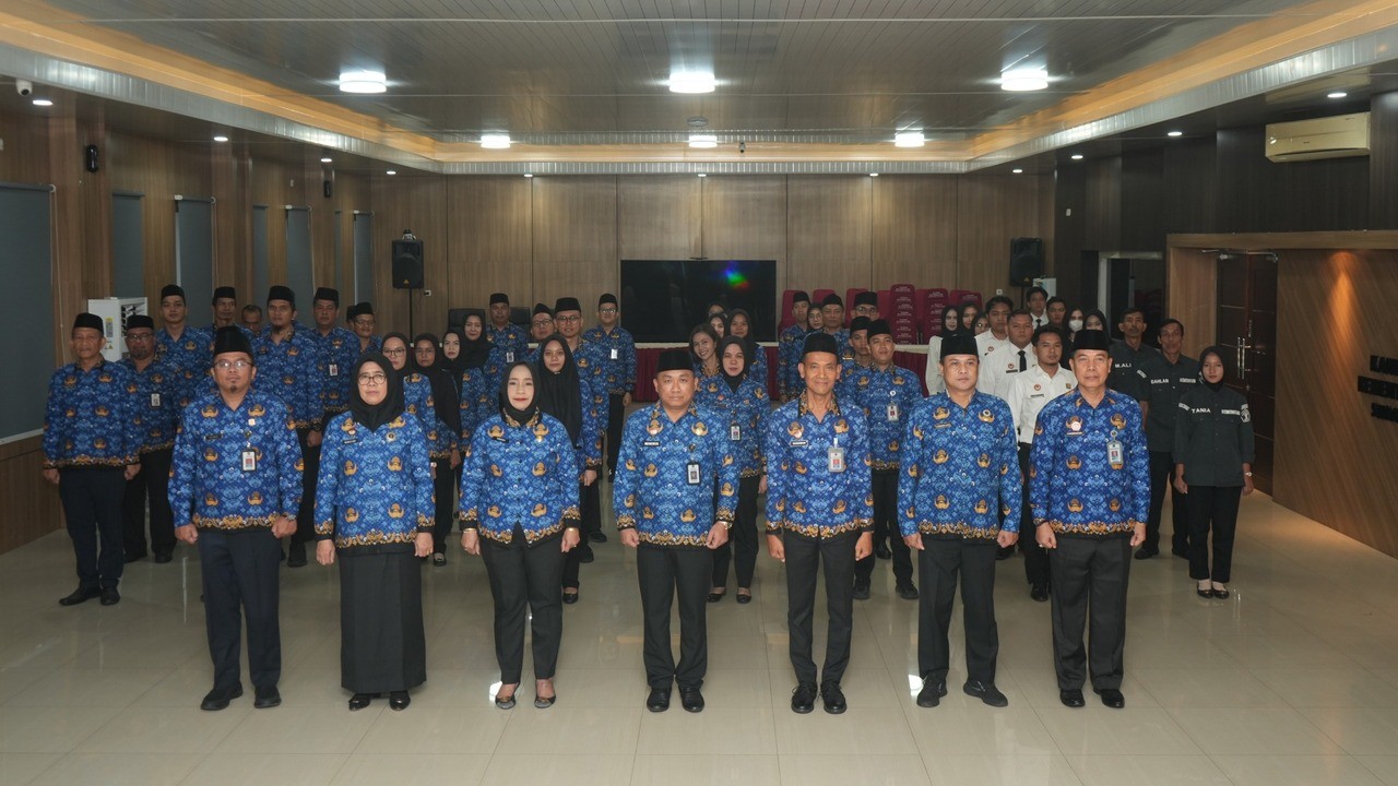 Kemenkum Sumsel Gelar Upacara Hari Pahlawan 2025: Pahlawanku Teladanku, Terus Bergerak Melanjutkan Perjuangan