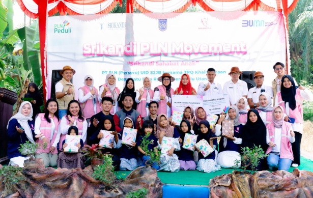 Tingkatkan Pendidikan Anak di TPQ Khairul Ihsan, Srikandi PLN Gelar Program Srikandi Sahabat Anak