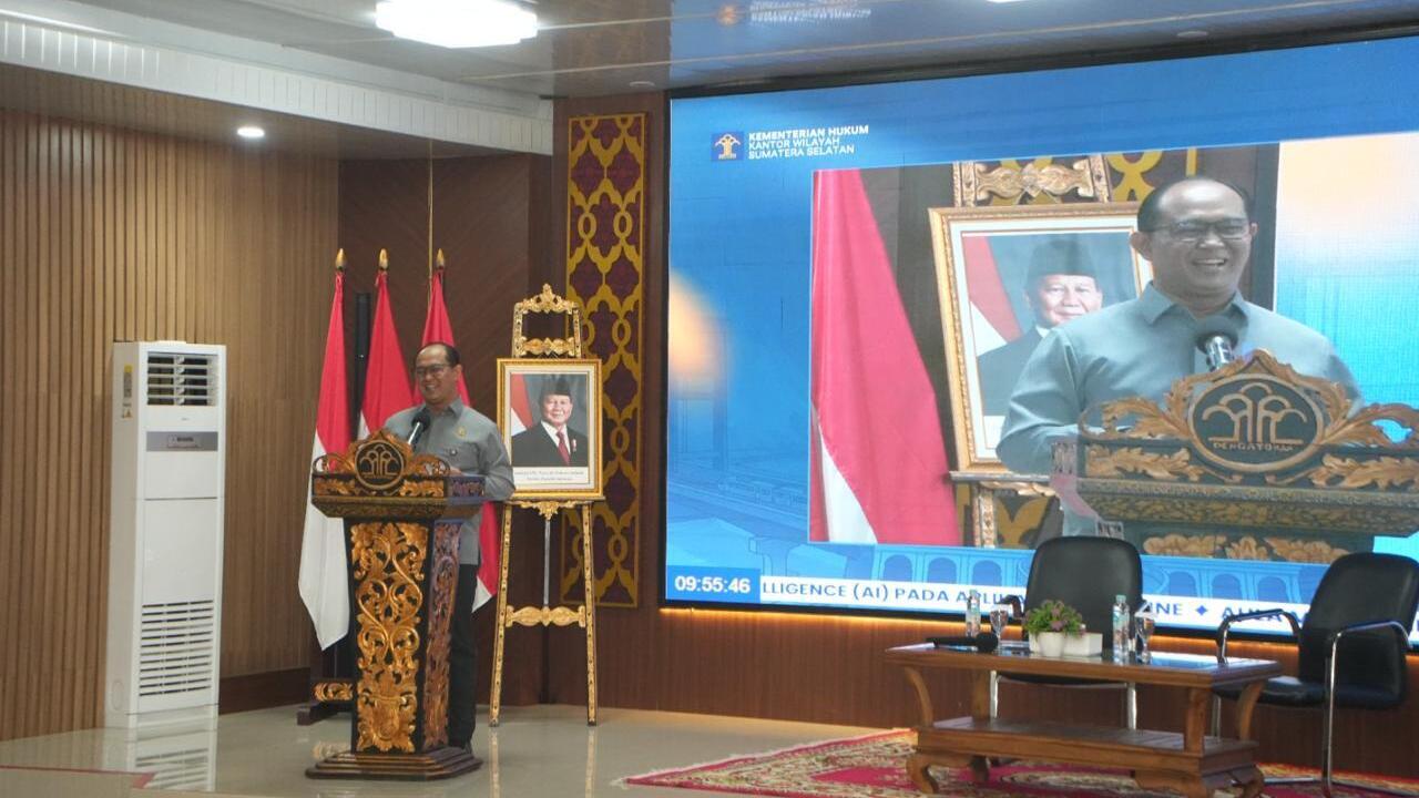 Dirjen AHU Pacu Transformasi Layanan AHU Berbasis AI di Kanwil Kemenkum Sumsel
