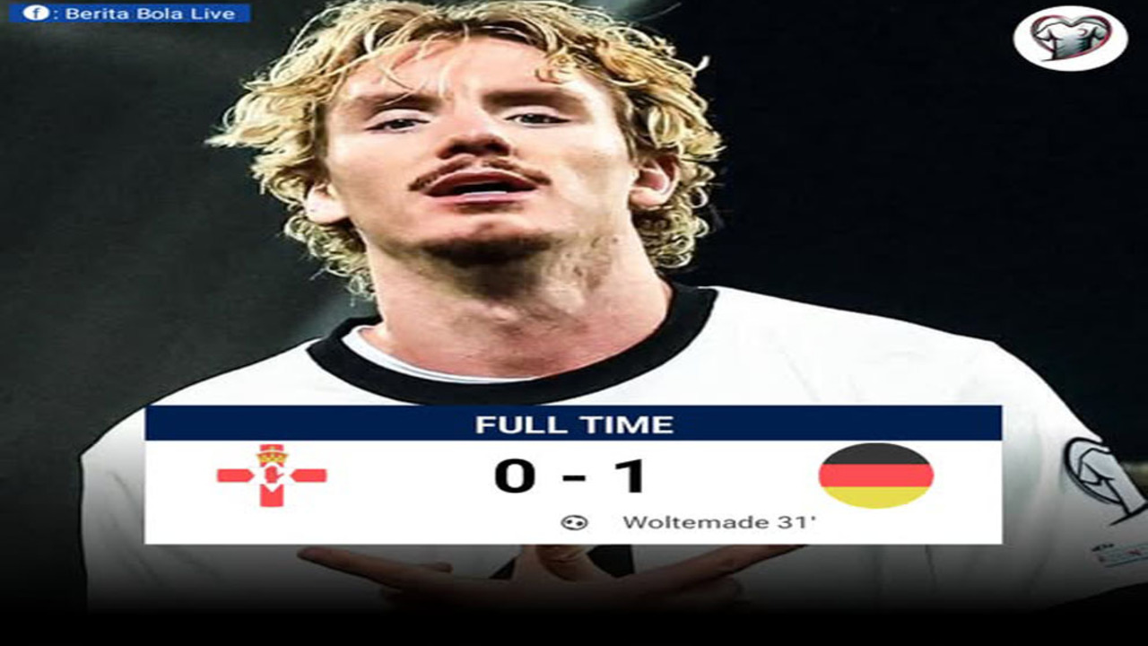 Kualifikasi Piala Dunia 2026: Jerman Menang 1-0 Atas Irlandia Utara