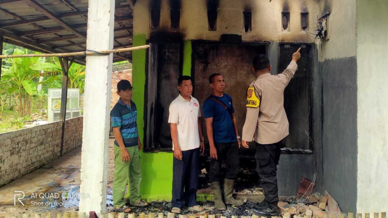 Kebakaran Hanguskan Satu Rumah di Ogan Ilir, Diduga Akibat Korsleting Listrik