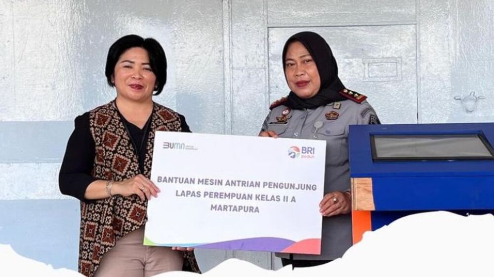 BRI Dukung Peningkatan Layanan Lapas Perempuan Martapura dengan Adopsi Teknologi Modern