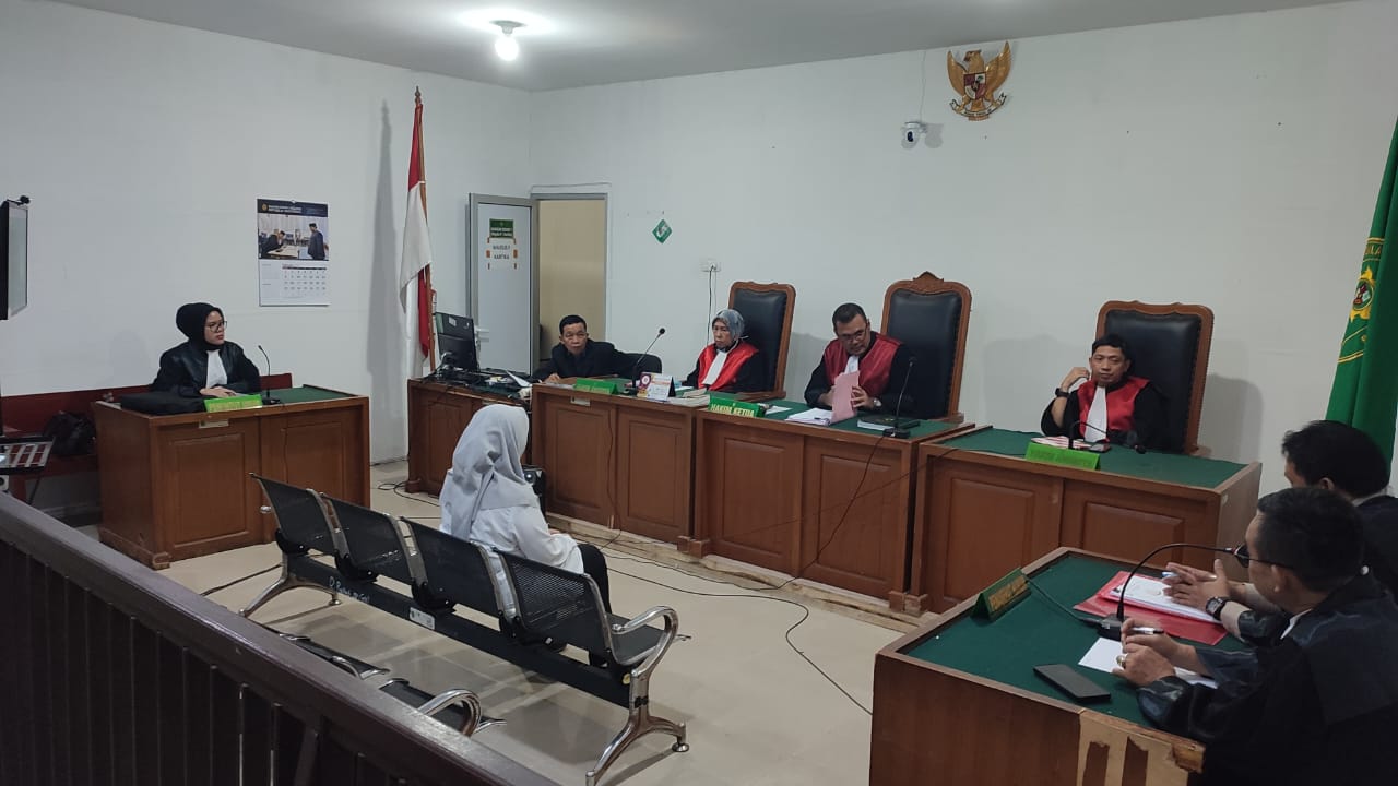 Bendahara PMI Banyuasin Didakwa Korupsi Rp325 Juta Pakai Nota dan Stempel Palsu