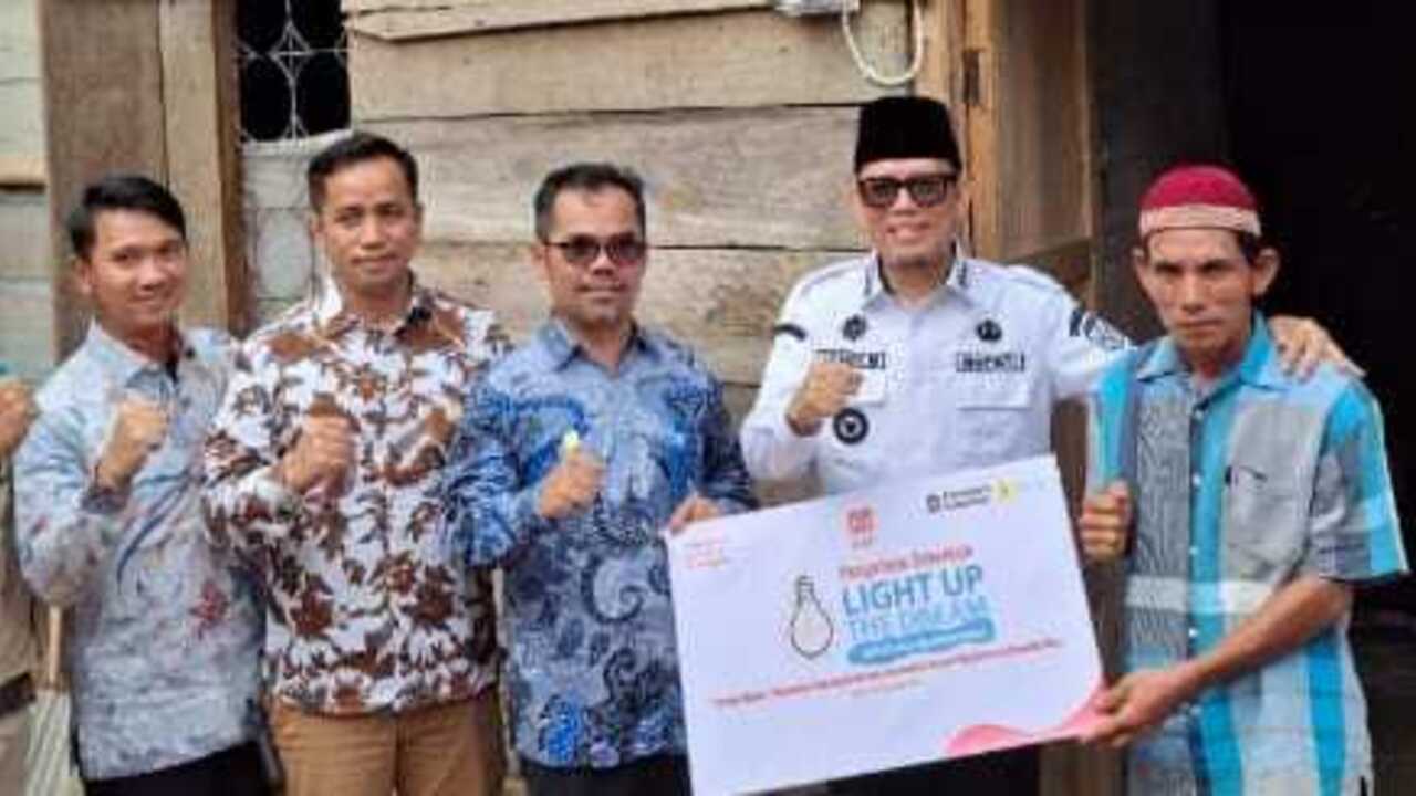 45 Pelanggan PLN di OKU Nikmati Listrik Gratis, Semarak Kemerdekaan