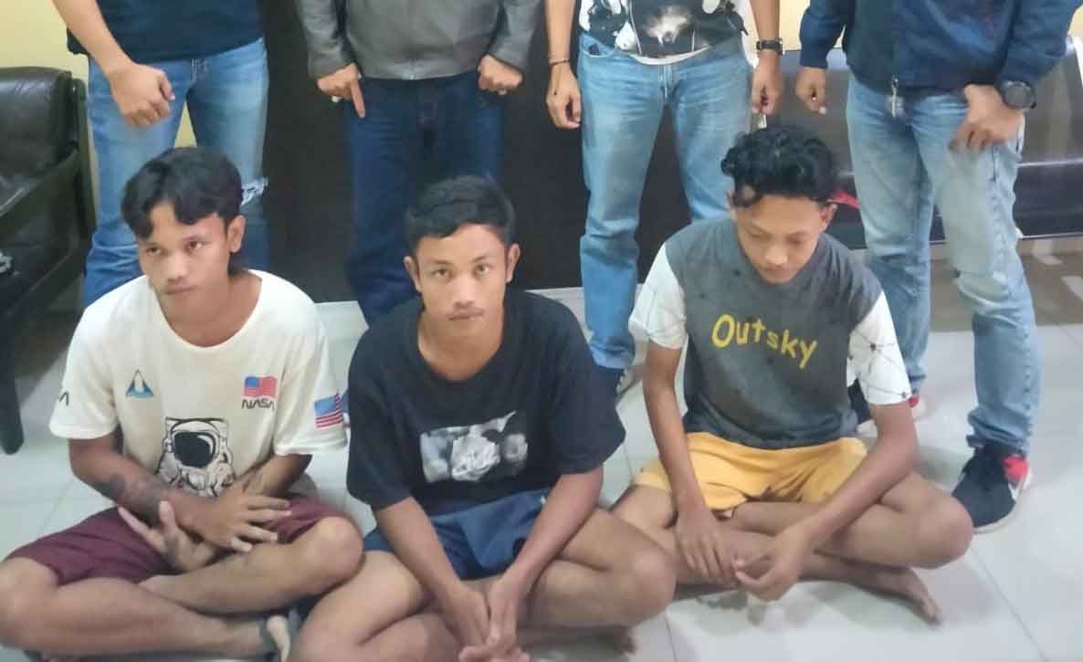 Terlibat Aksi Pengeroyokan, 3 Pemuda di Prabumulih Diringkus Polisi, Begini Kronologisnya...