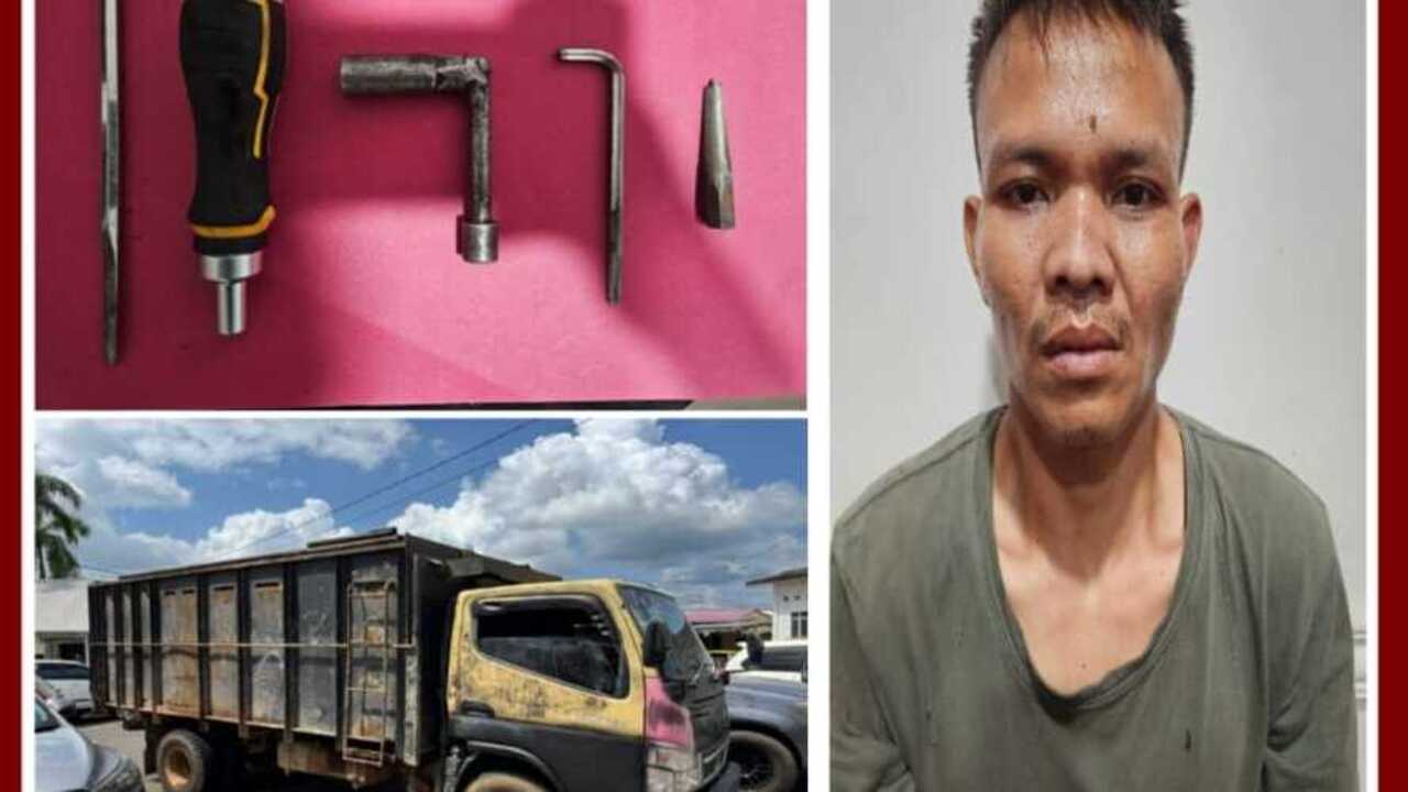 1 Pencuri Mobil Truck diamankan, 1 Pelaku DPO