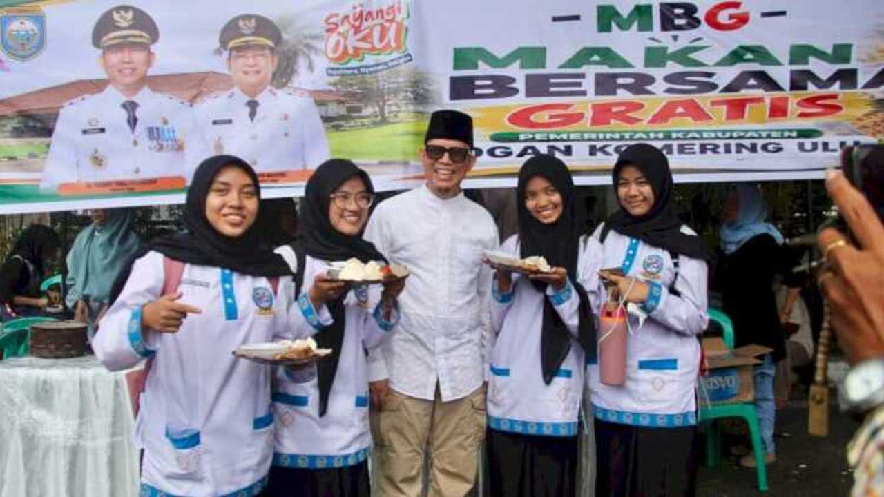 Bupati OKU Ajak Warga Makan Gratis, Program Bakal Digelar Rutin Setiap Jumat