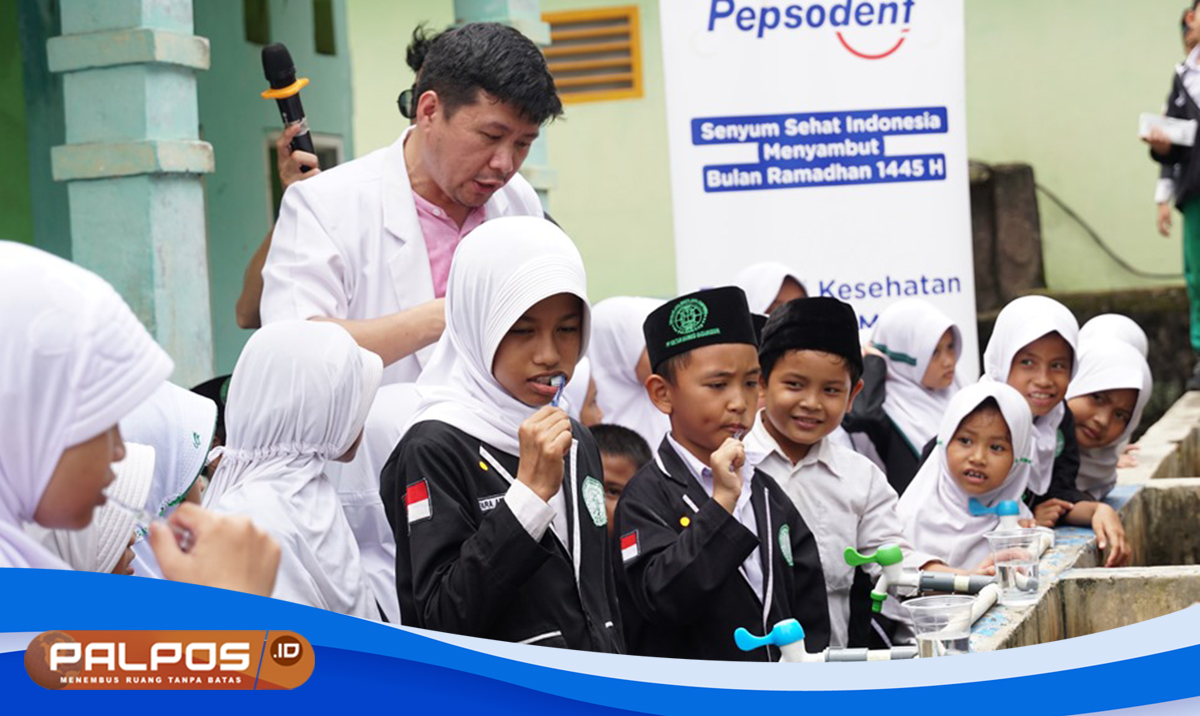 Pepsodent Berikan Pelatihan dan Edukasi Kesehatan Gigi dan Mulut kepada Santri Ponpes SMB Palembang
