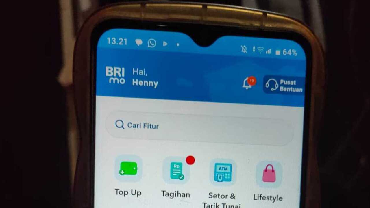 Dengan Brimo Mudahkan Transaksi : Pembayaran Tiket Hingga Top Up E Wallet