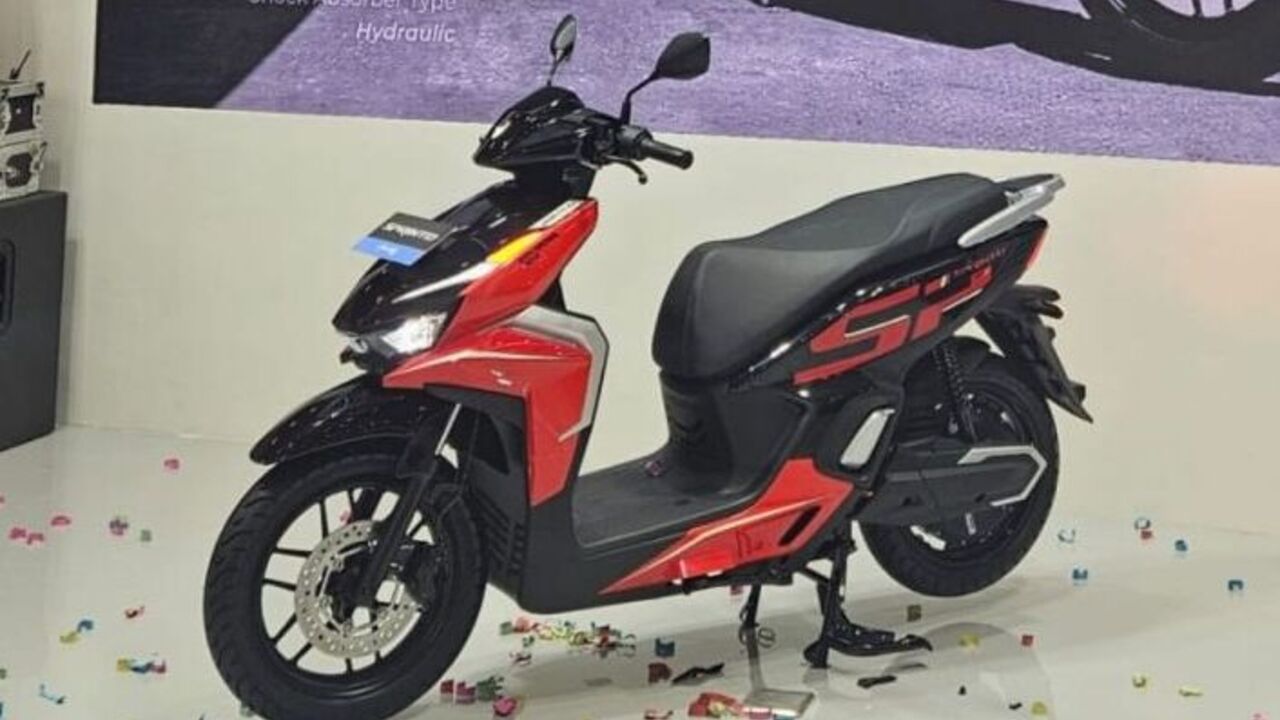 Skuter Listrik Sprinto Resmi Meluncur: Ini Harga dan Keunggulannya !