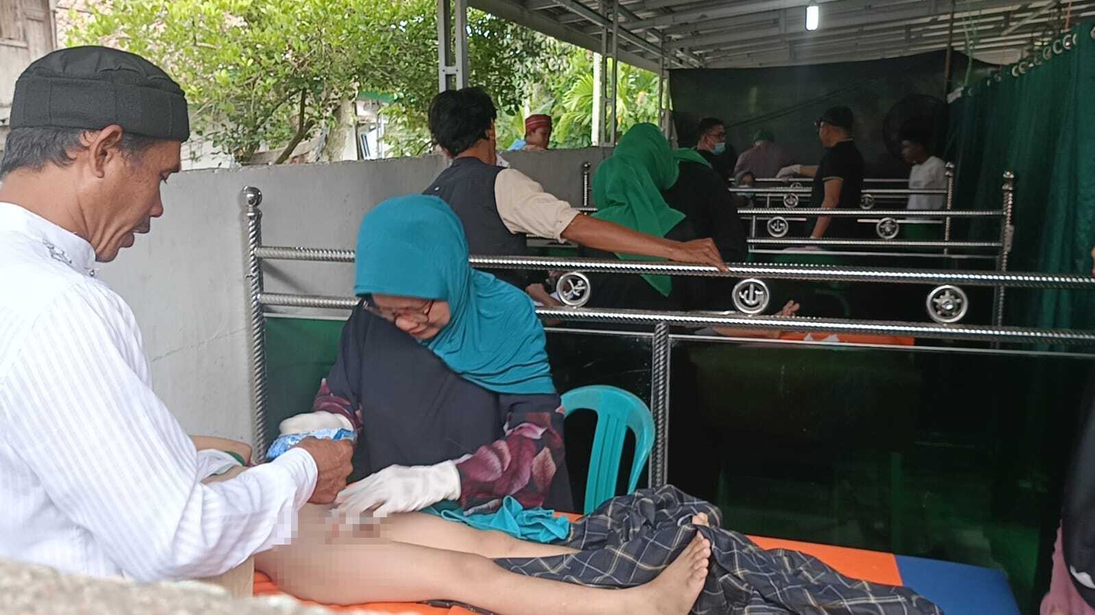 Rayakan Tahun Baru Islam, Desa Penyandingan Gelar Sunatan Massal dan Pengobatan Gratis