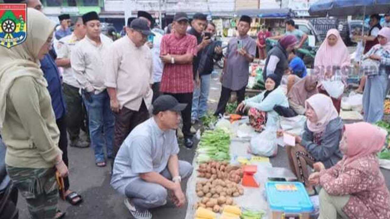 Walikota Lubuklinggau Beri Stimulus : Pedagang Dibebaskan dari Retribusi Selama Ramadan