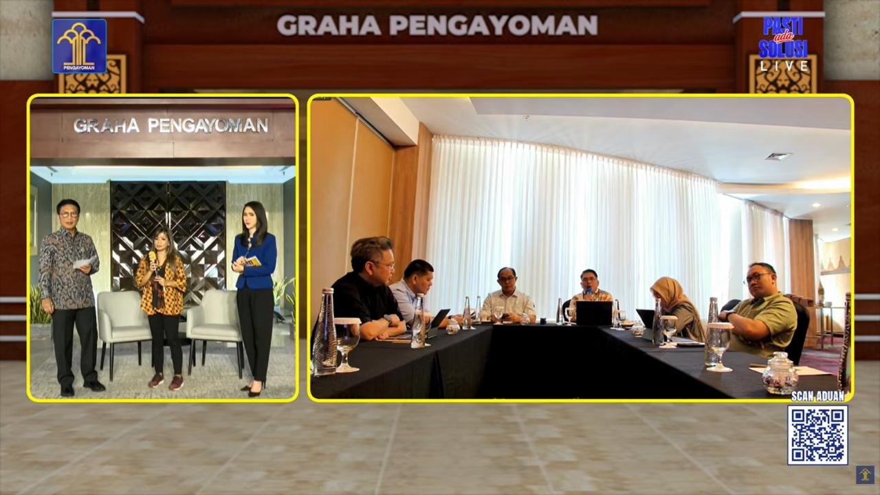 Dengarkan Aspirasi Masyarakat, Kemenkum Sumsel Dukung Forum “PASTI ADA SOLUSI”