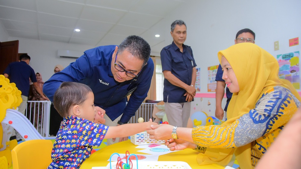 Launching Fasilitas Daycare, Pusri Dukung Produktivitas Karyawati 