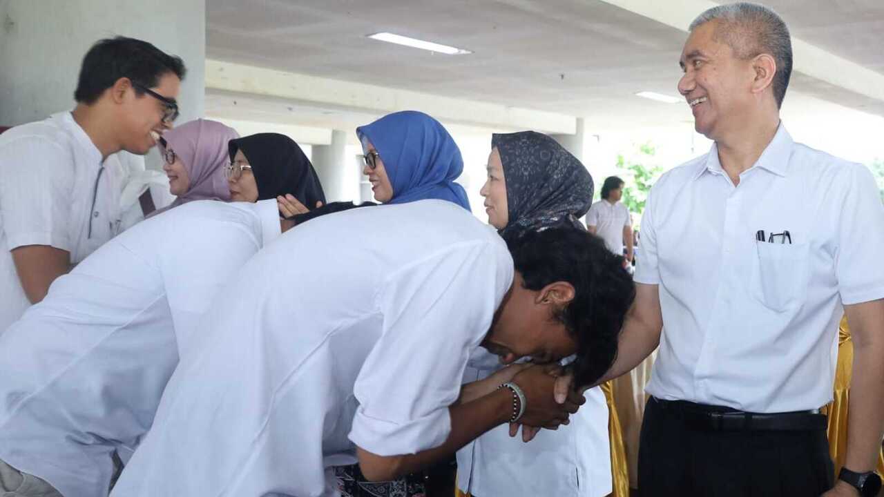 UNSRI Gelar Halal Bihalal Akbar Bersama Ormawa, Perkuat Silaturahmi dan Dorong Program Mahasiswa Berdampak