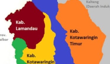 Profil 5 Kabupaten Gabung Daerah Otonomi Baru Provinsi Kotawaringin Pemekaran Provinsi Kalimantan Tengah