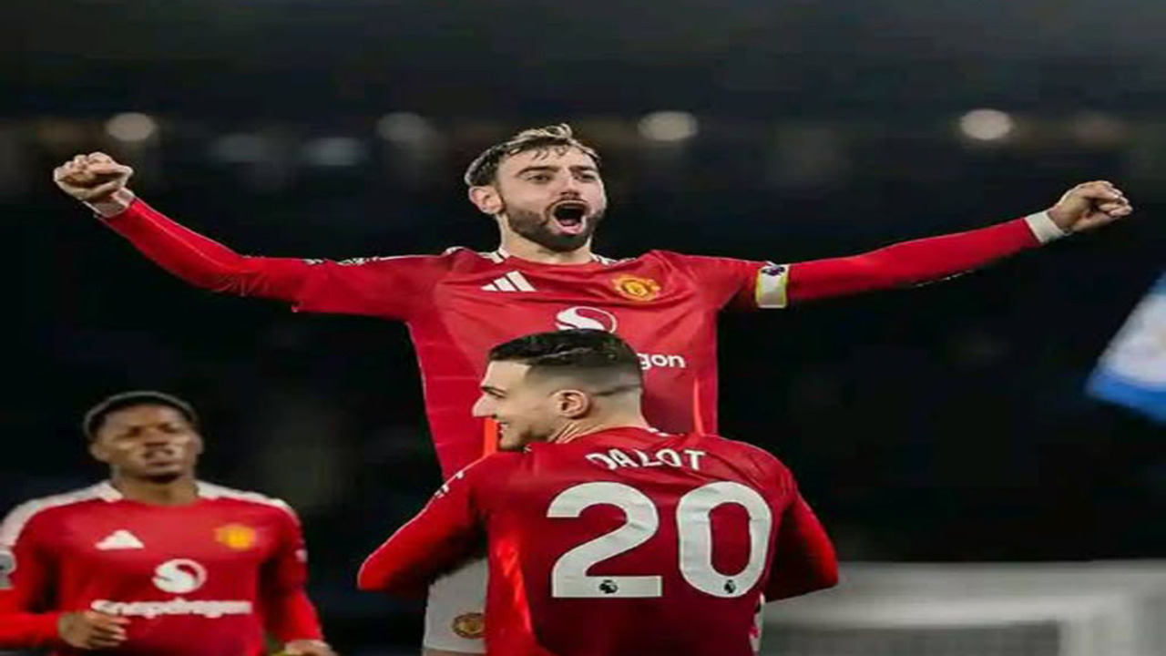 Bruno Fernandes Bersinar! MU Menang 3-0, Leicester Makin Dekat ke Degradasi