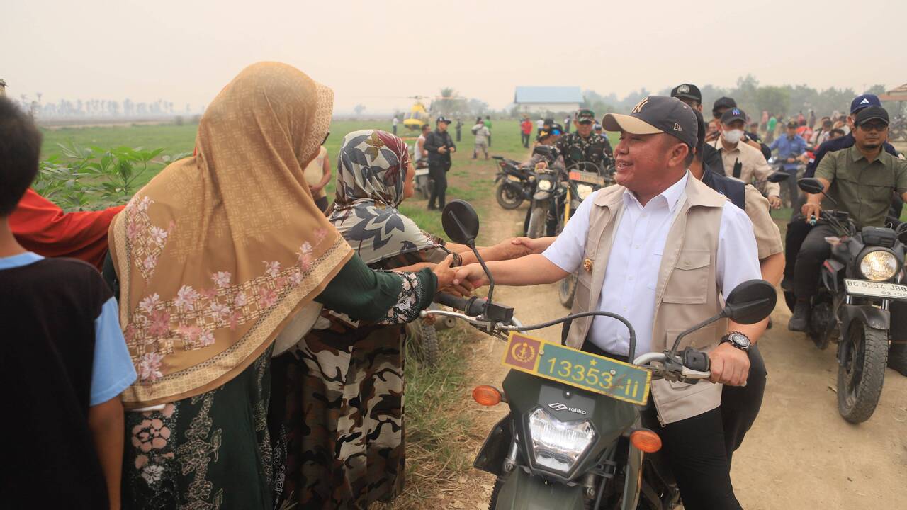 Herman Deru Pastikan Kesiapsiagaan Satgas Karhutla OKU Selatan Hadapi Ancaman Kekeringan