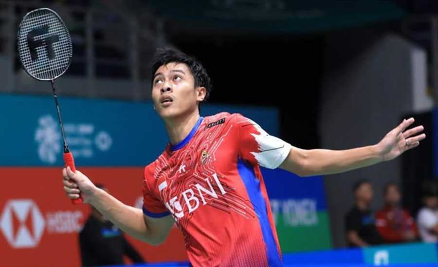 Indonesia Masters 2023: Kalahkan Wakil India, Vito Jumpa Rekan Senegara di Babak Kedua