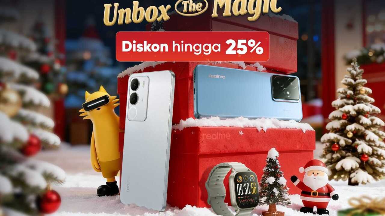 Smartphone Tahan Air Ultra yang Wajib Dimiliki Sebelum Liburan Akhir Tahun: realme C85 Series