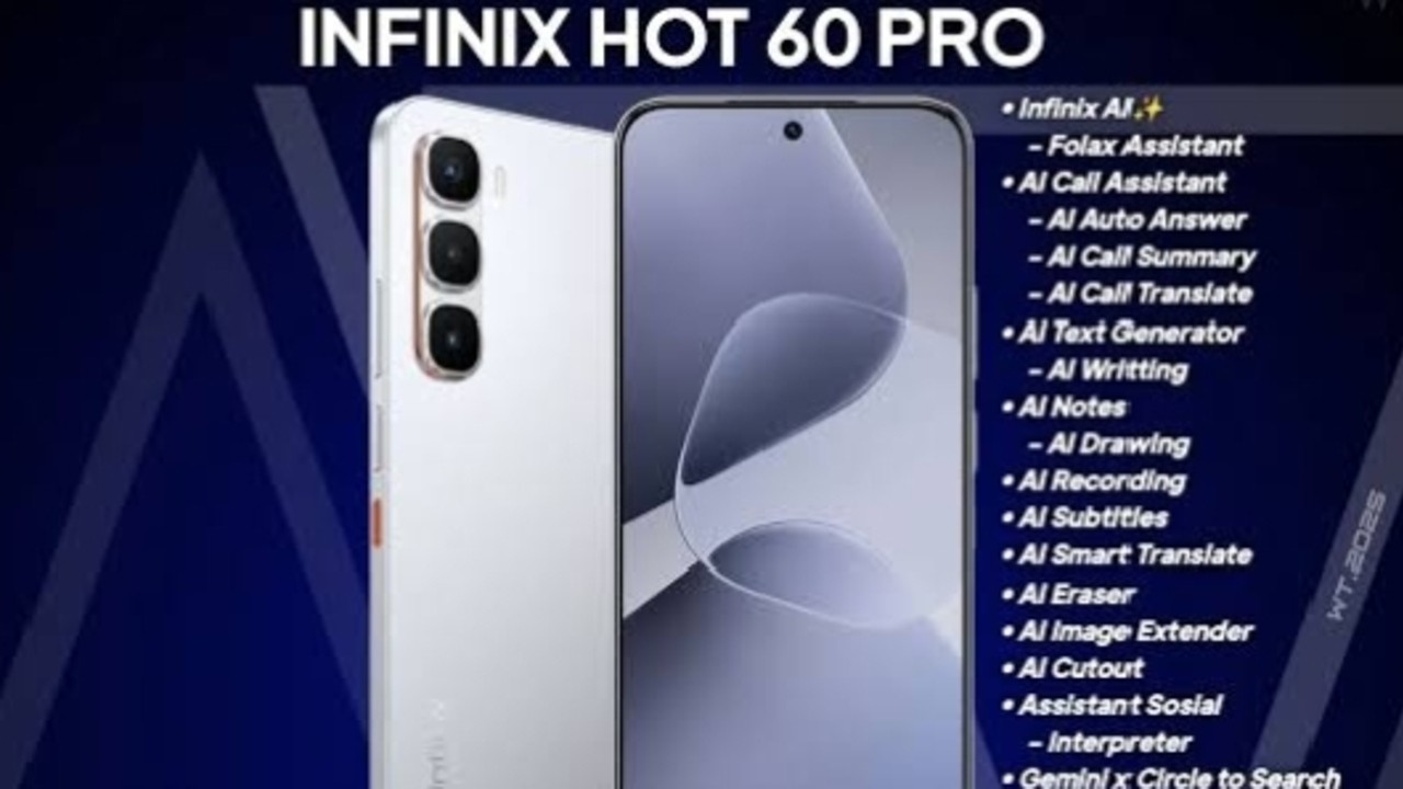 Infinix Hot 60 Pro Tampil Gahar! Layar AMOLED Refresh Rate Tinggi Bikin Gaming dan Streaming Makin Mulus