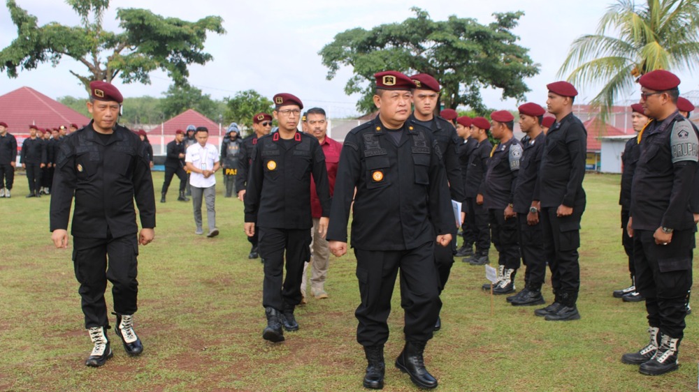 Kemenkumham Sumsel Gelar Apel Siaga Pengamanan Jelang Natal dan Tahun Baru