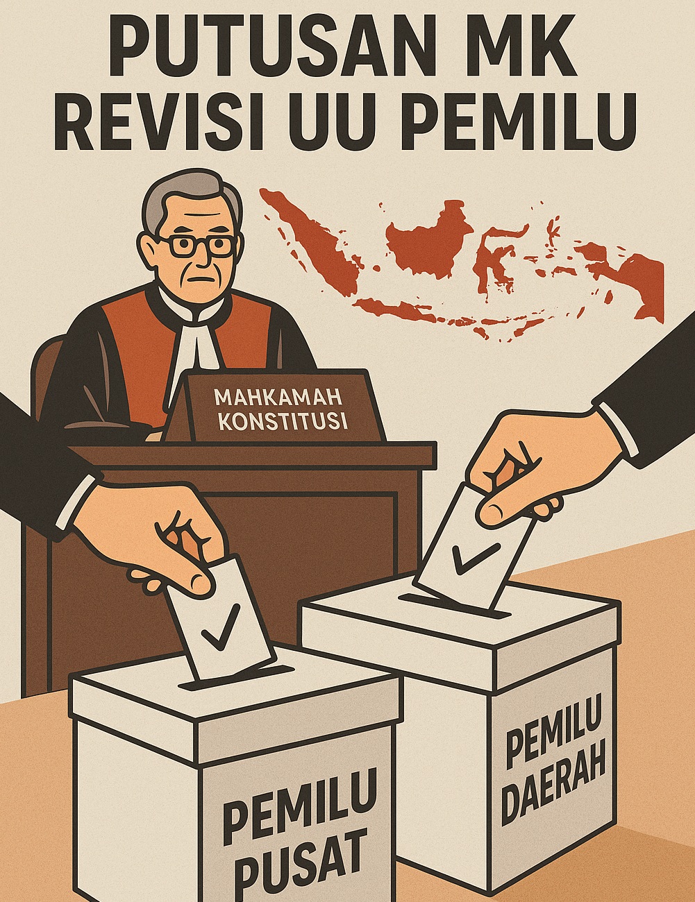 MK Putuskan Pemilu Lokal dan Nasional Dipisah, Masa Jabatan DPRD Tak Bisa Diperpanjang
