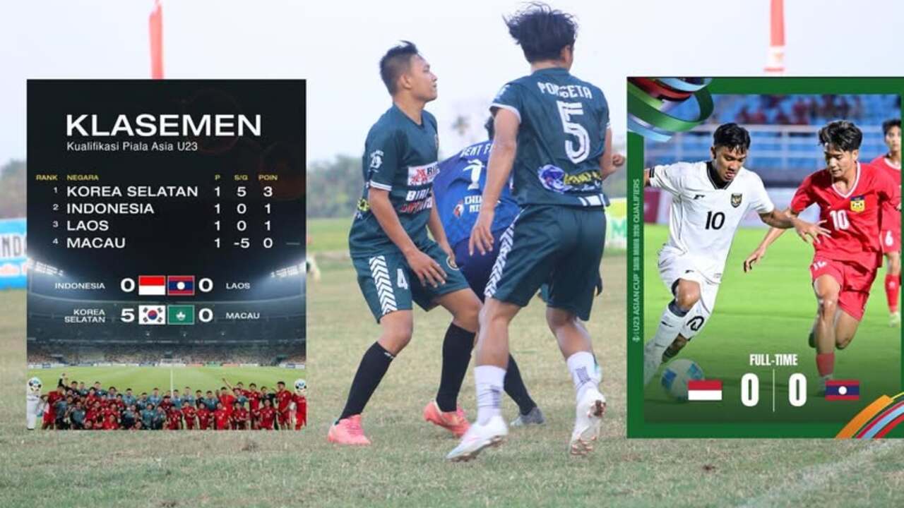 Hasil Imbang Indonesia U23 Vs Laos: Langkah Berat di Kualifikasi Piala Asia U23 2026