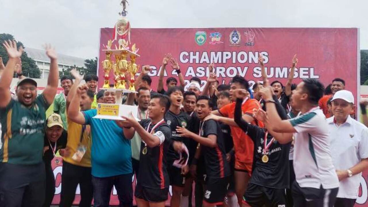 Cetak Sejarah! PS Palembang Juara Liga 4 Sumsel 2024/2025