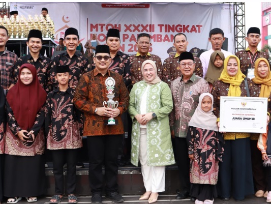 Kecamatan Kemuning Cetak Sejarah! Raih Juara Umum III MTQH Kota Palembang 2025