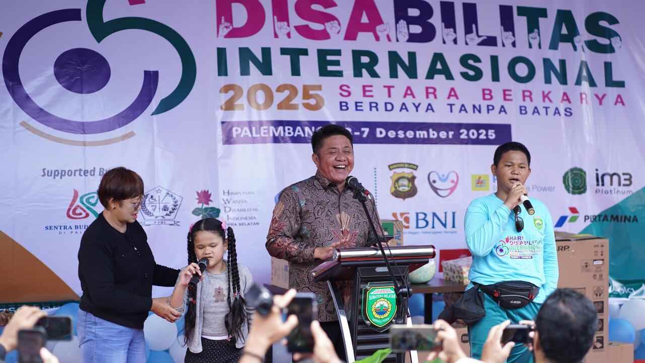 Gubernur Herman Deru Tegaskan Komitmen Pemprov Sumsel Wujudkan Fasilitas Publik Ramah Difabel 