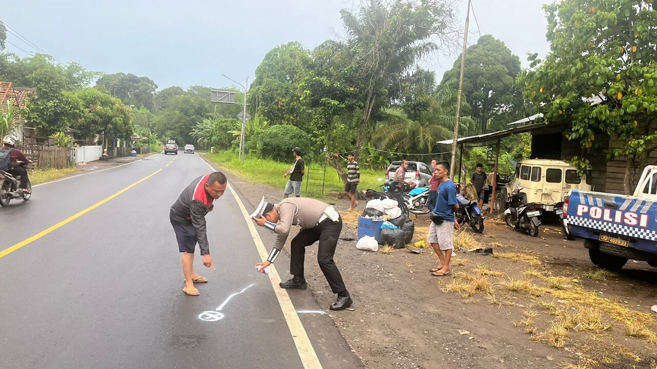 Pengendara Beat Tewas Usai Bertabrakan dengan Avanza