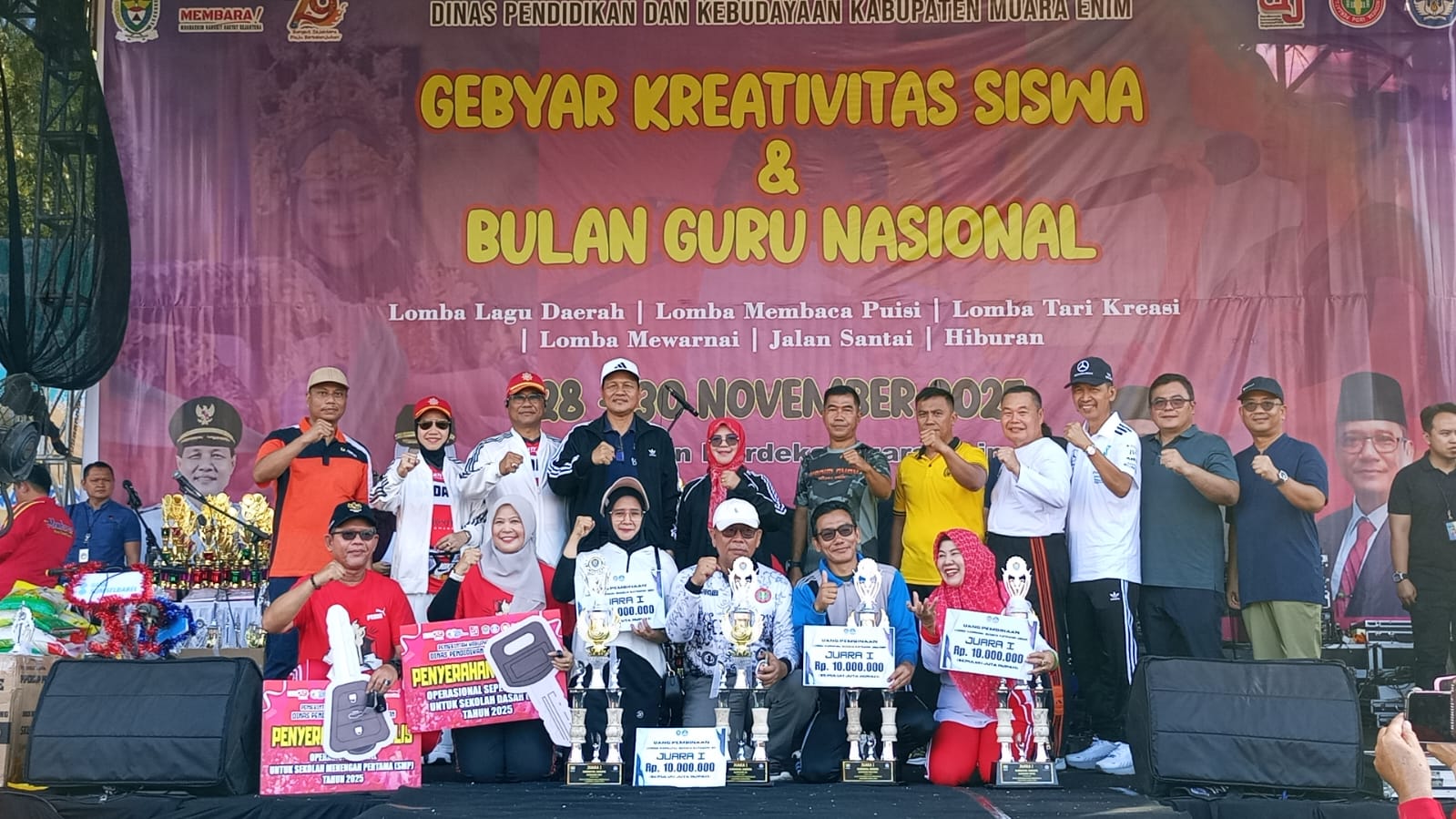 Program Nyata Pemkab Muara Enim Apresiasi Peran Guru